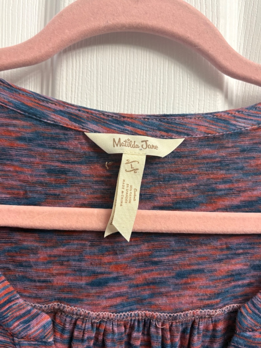 Women's Matilda Jane Multicolor Tunic Blouse - Picture 6 of 6